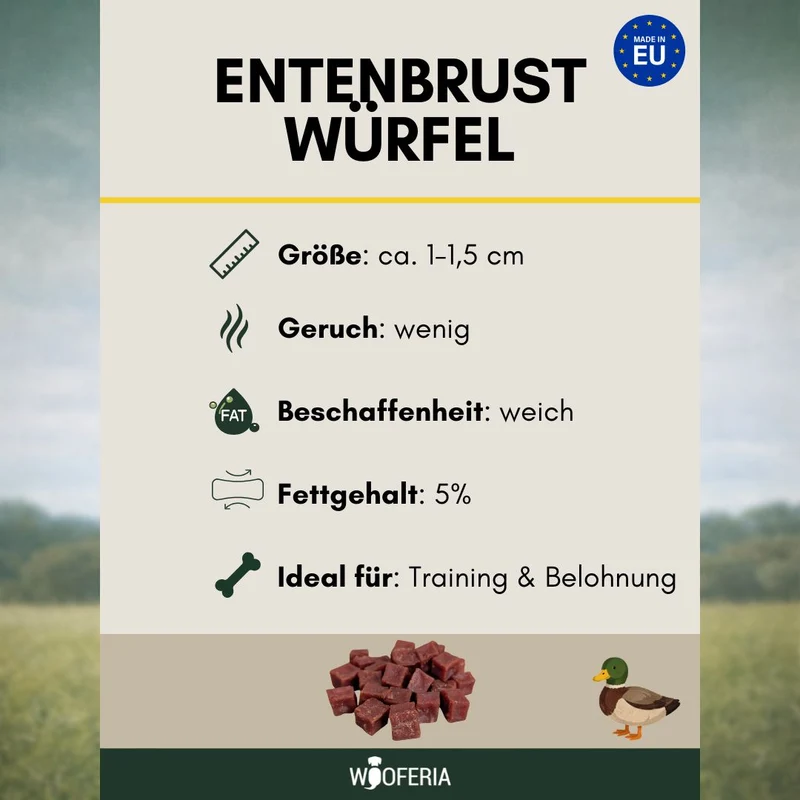 Entenbrustwürfel