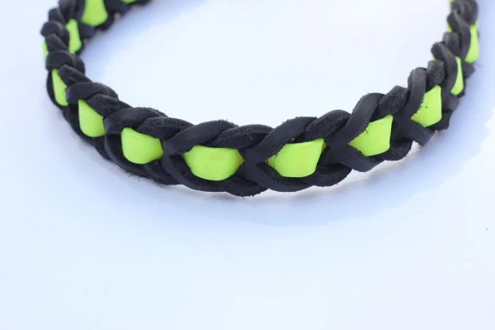 Bellepet Zugstop-Halsband "Melange" - Messing