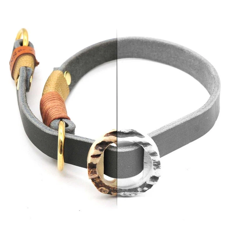 Leder-Hundehalsband – mit Zugstopp | Konfigurator