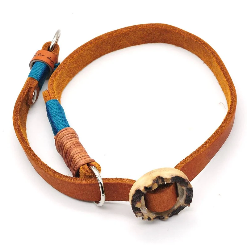 Leder-Hundehalsband – mit Zugstopp | Konfigurator