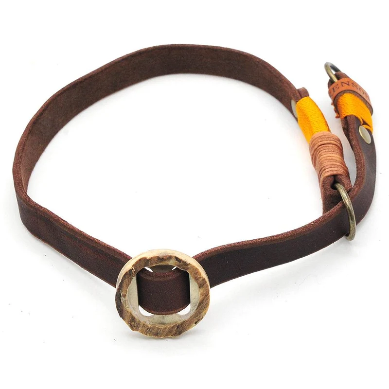 Leder-Hundehalsband – mit Zugstopp | Konfigurator