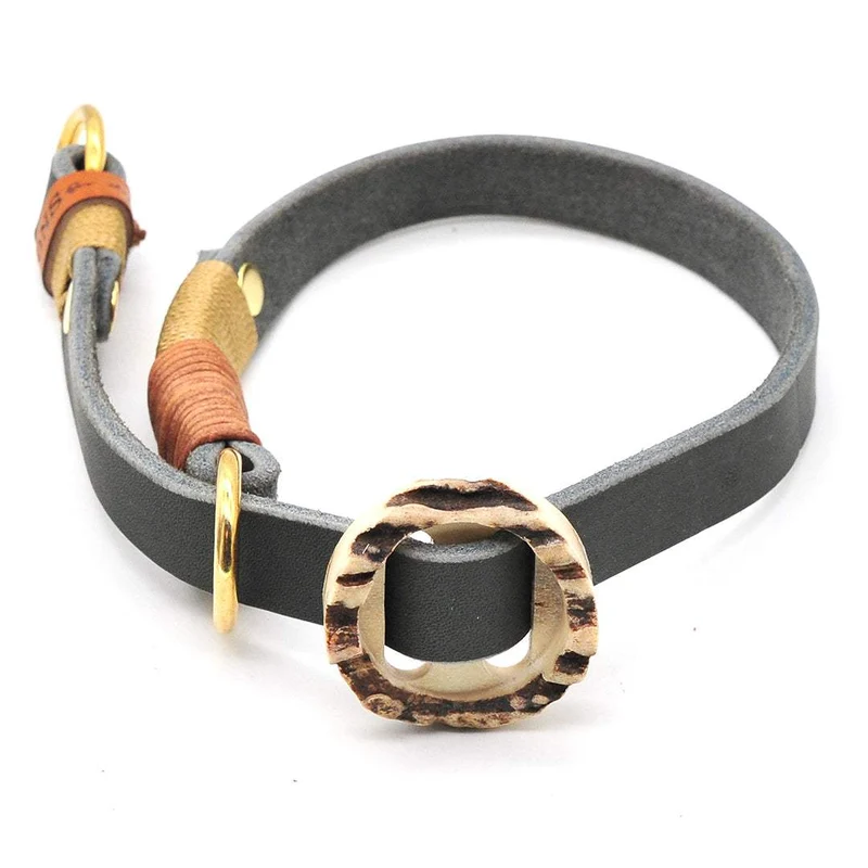 Leder-Hundehalsband – mit Zugstopp | Konfigurator