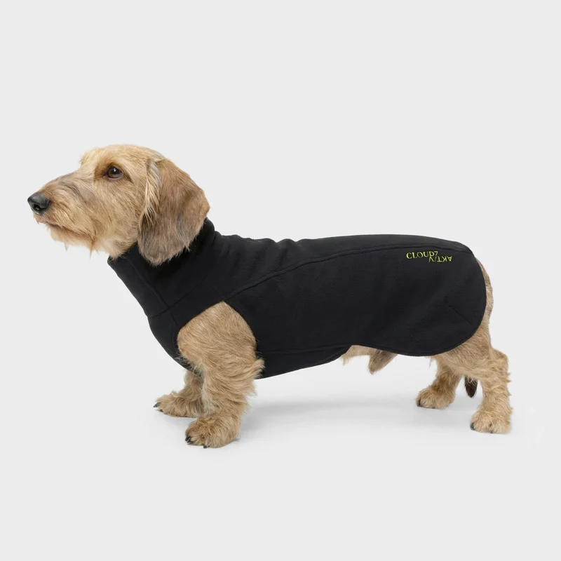 Hundepullover Body Warmer DACKEL AKTIV Black
