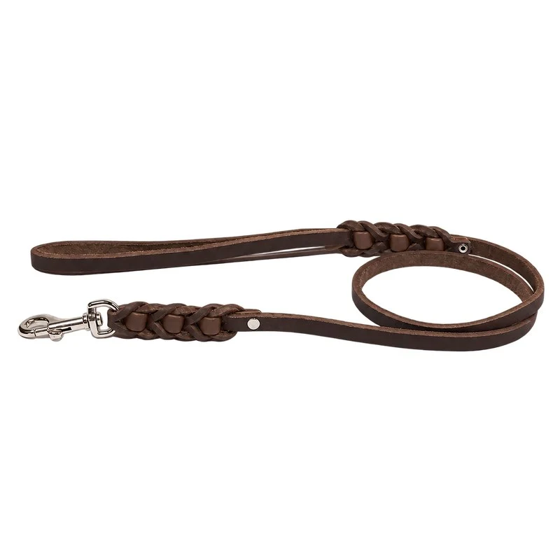 Bellepet Führleine „Melange“ – Messing
