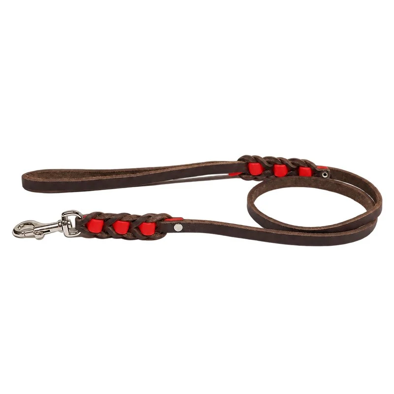 Bellepet Führleine „Melange“ – Messing