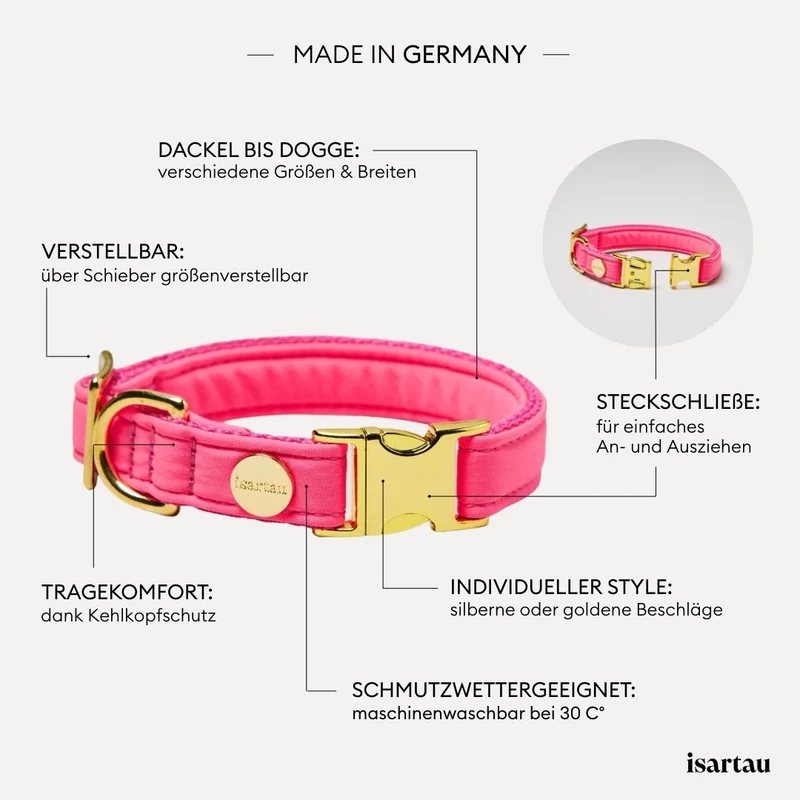 Halsband Softie NEONPINK