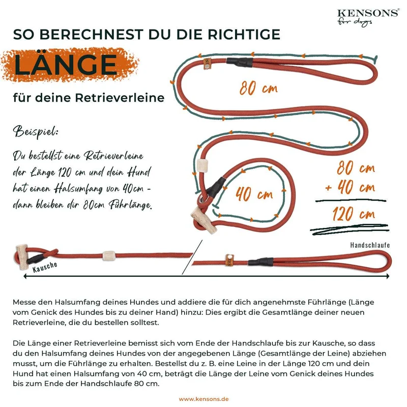 Kurzführer 8mm Tau - Sporty-Style