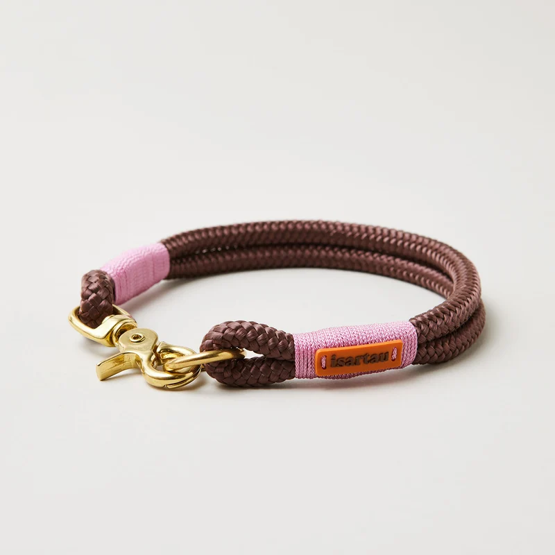 Festes Halsband Classy Chestnut ROSE