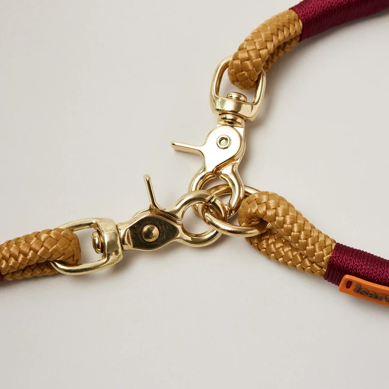 Festes Halsband Sweet Toffee BURGUNDER