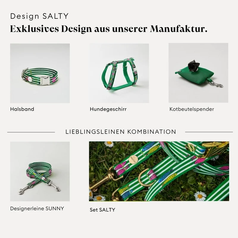 Designerhalsband SALTY