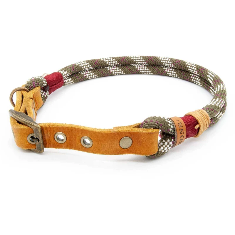 Hundehalsband Tau mit Schnalle - 8mm