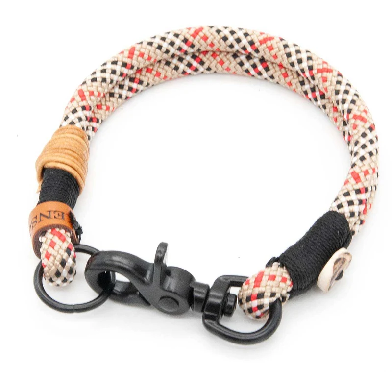 Hundehalsband Tau mit Karabiner - 8mm