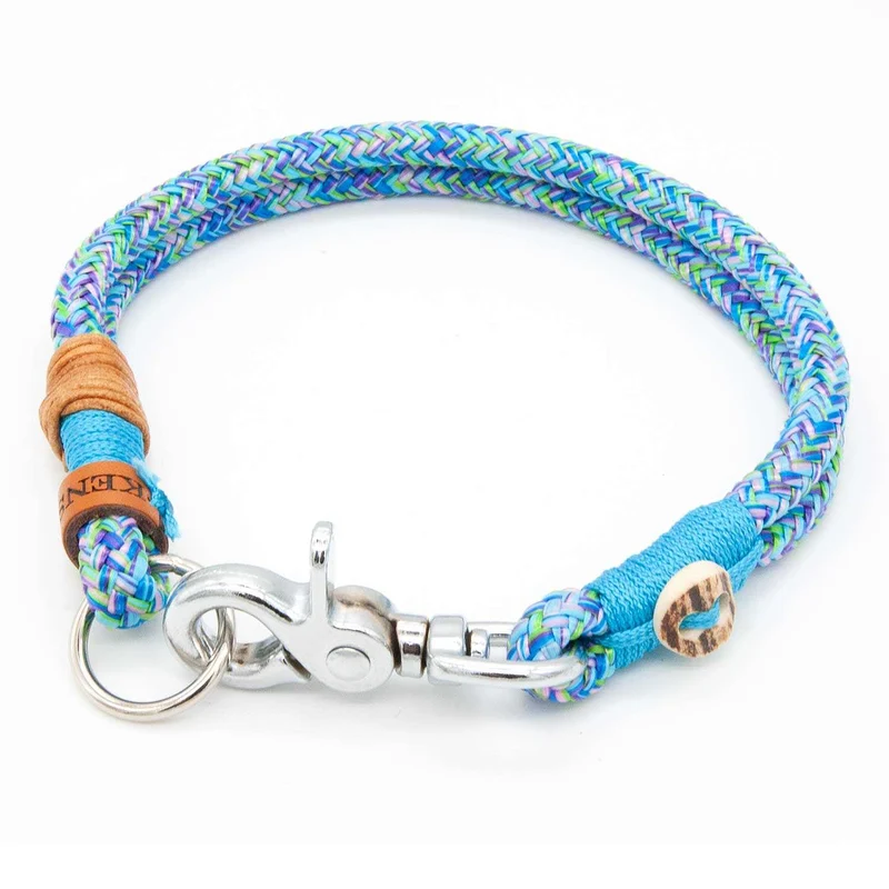 Hundehalsband Tau mit Karabiner - 8mm