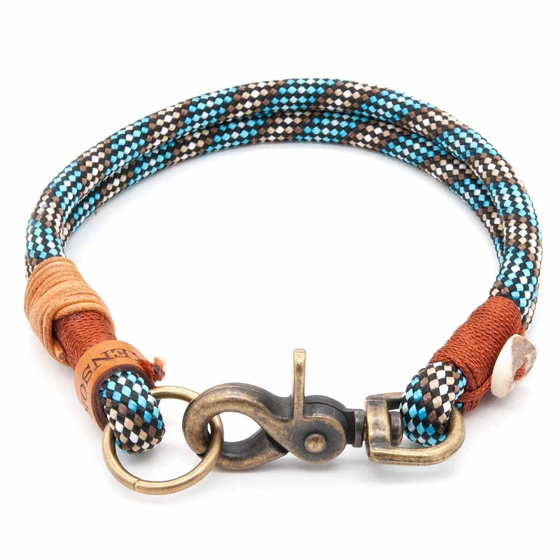 Hundehalsband Tau mit Karabiner - 8mm