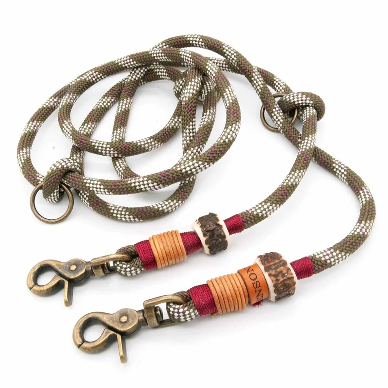 Hundeleine Tau – verstellbarer Führleine - 8mm