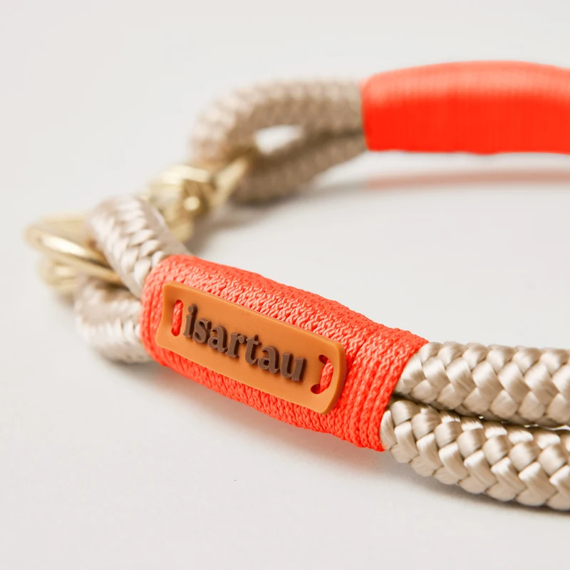 Festes Halsband Wood Owl NEONORANGE