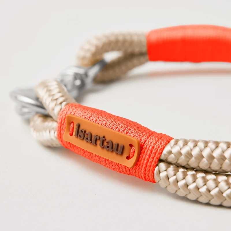 Festes Halsband Wood Owl NEONORANGE