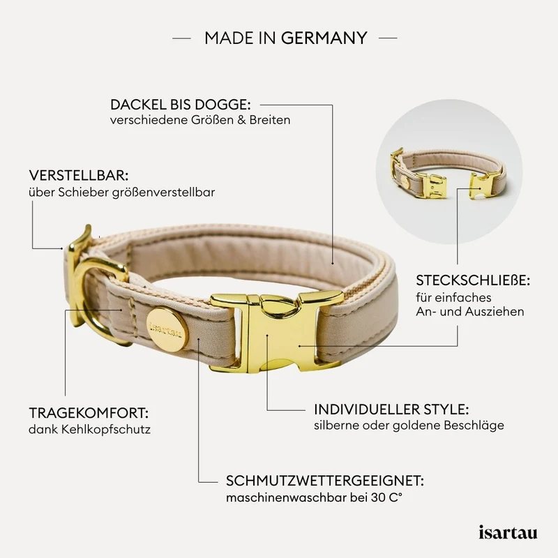Halsband Softie BEIGE