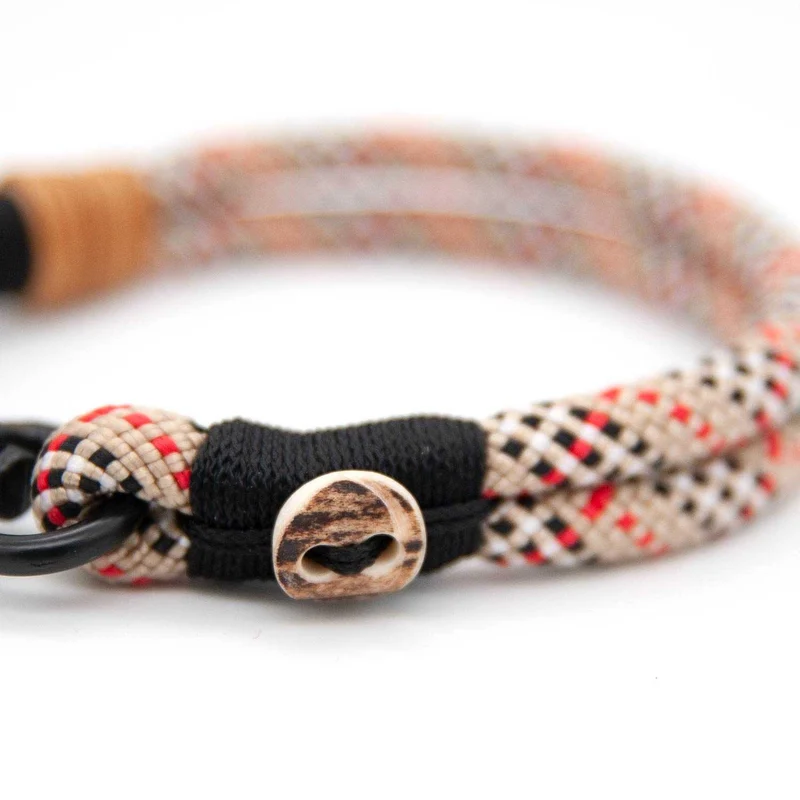 Hundehalsband Tau mit Karabiner – 10mm