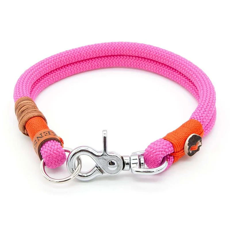 Hundehalsband Tau mit Karabiner – 10mm