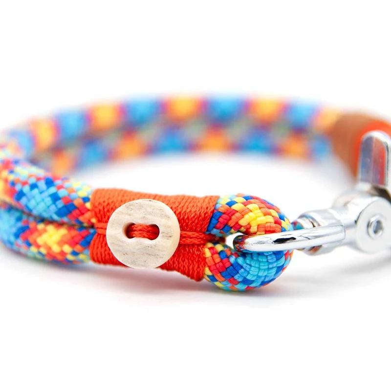 Hundehalsband Tau mit Karabiner – 10mm