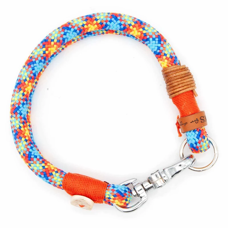 Hundehalsband Tau mit Karabiner – 10mm