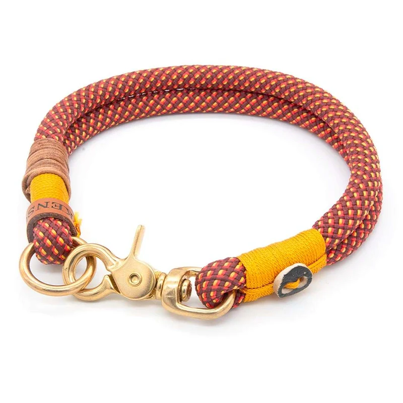 Hundehalsband Tau mit Karabiner – 10mm