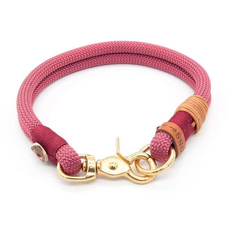 Hundehalsband Tau mit Karabiner – 10mm