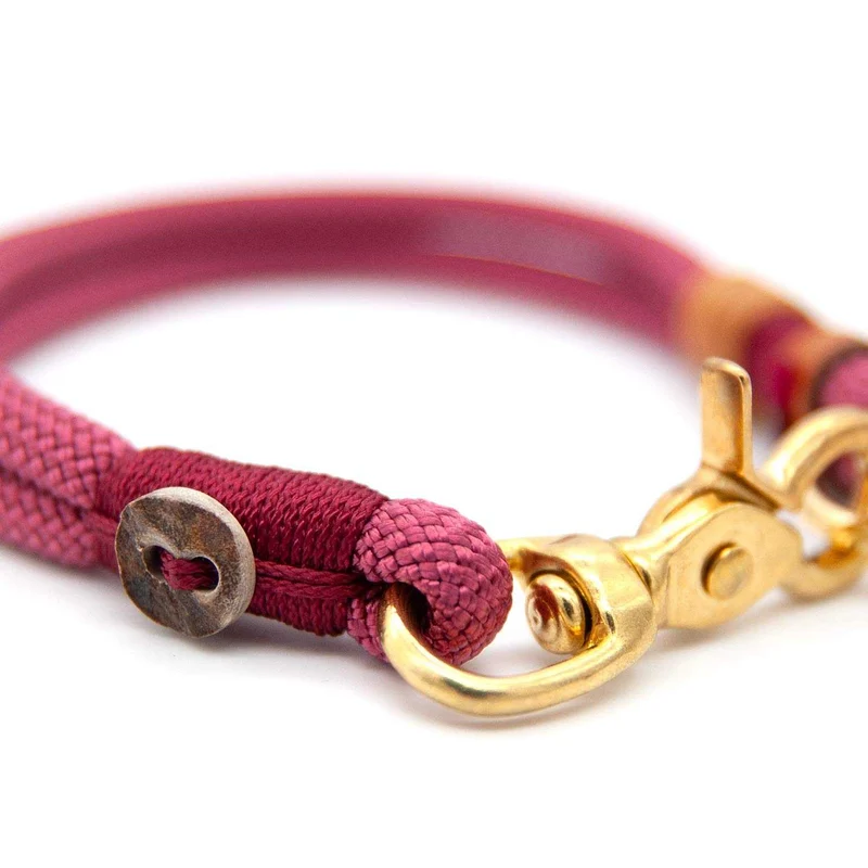 Hundehalsband Tau mit Karabiner – 10mm