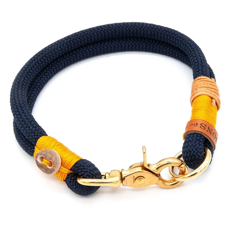Hundehalsband Tau mit Karabiner – 10mm