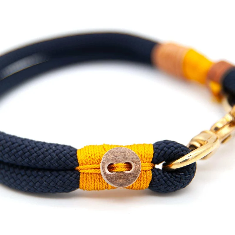 Hundehalsband Tau mit Karabiner – 10mm