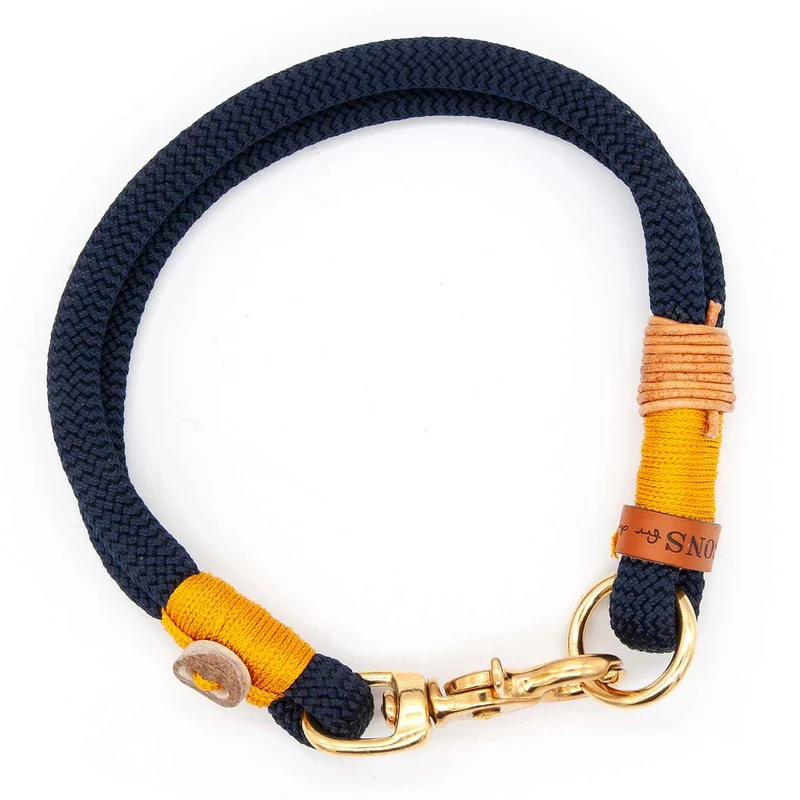 Hundehalsband Tau mit Karabiner – 10mm