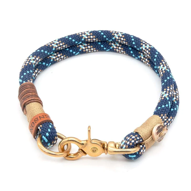 Hundehalsband Tau mit Karabiner – 10mm