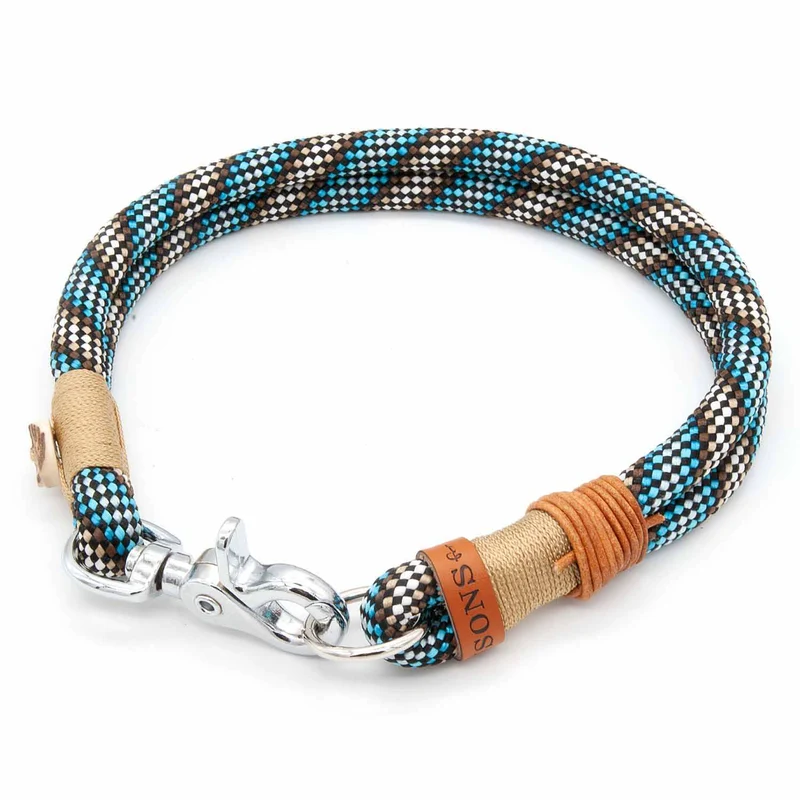 Hundehalsband Tau mit Karabiner – 10mm