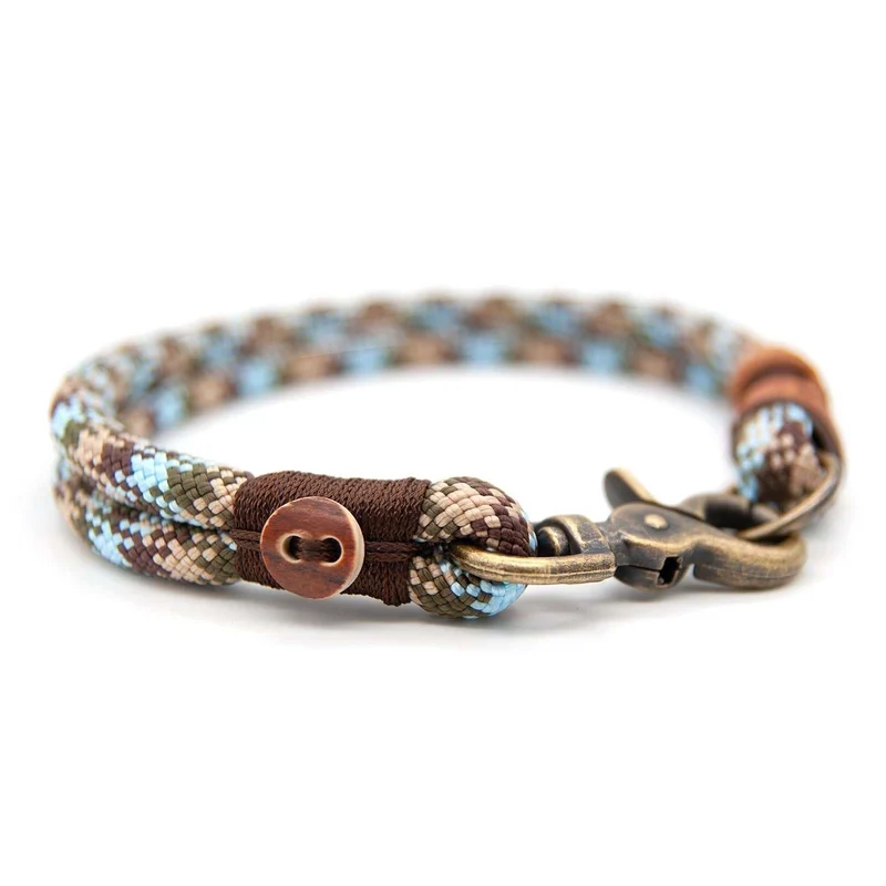 Hundehalsband Tau mit Karabiner – 10mm