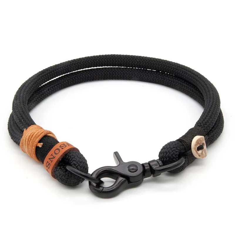 Hundehalsband Tau mit Karabiner – 10mm