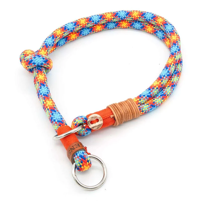 Hundehalsband Tau mit Zugstopp – 10mm