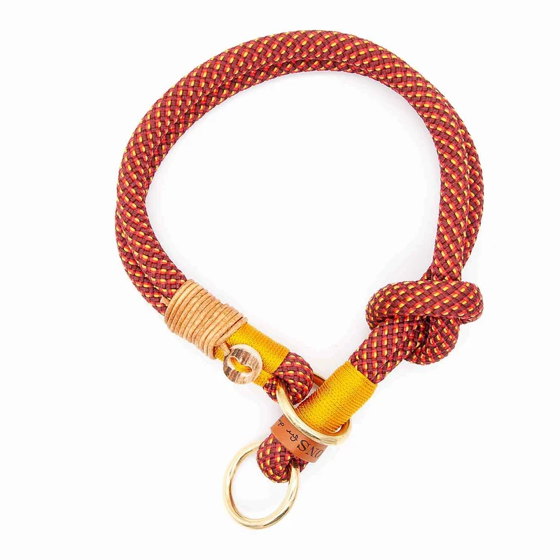 Hundehalsband Tau mit Zugstopp – 10mm
