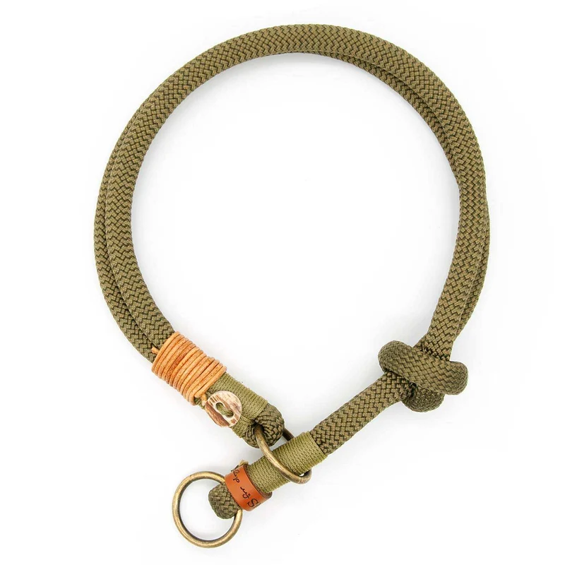 Hundehalsband Tau mit Zugstopp – 10mm