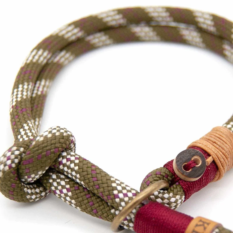 Hundehalsband Tau mit Zugstopp – 10mm