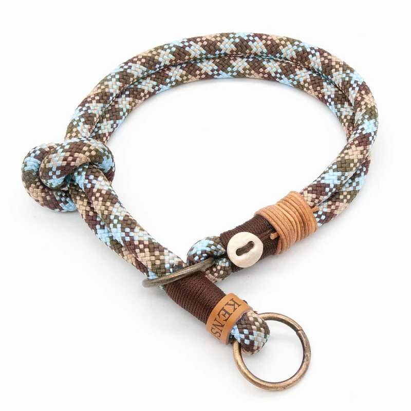 Hundehalsband Tau mit Zugstopp – 10mm
