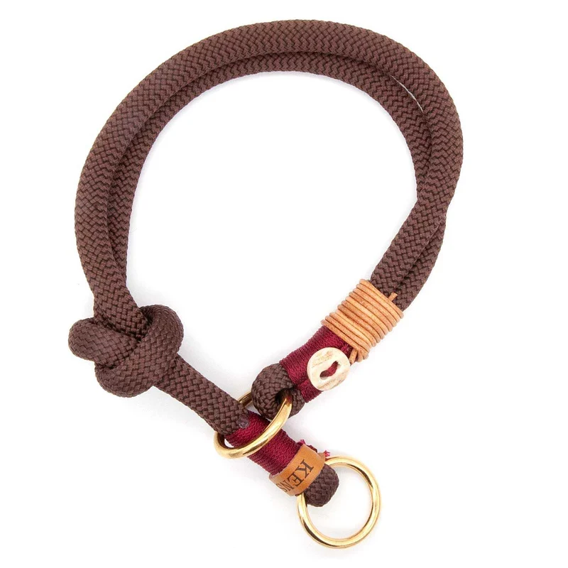 Hundehalsband Tau mit Zugstopp – 10mm