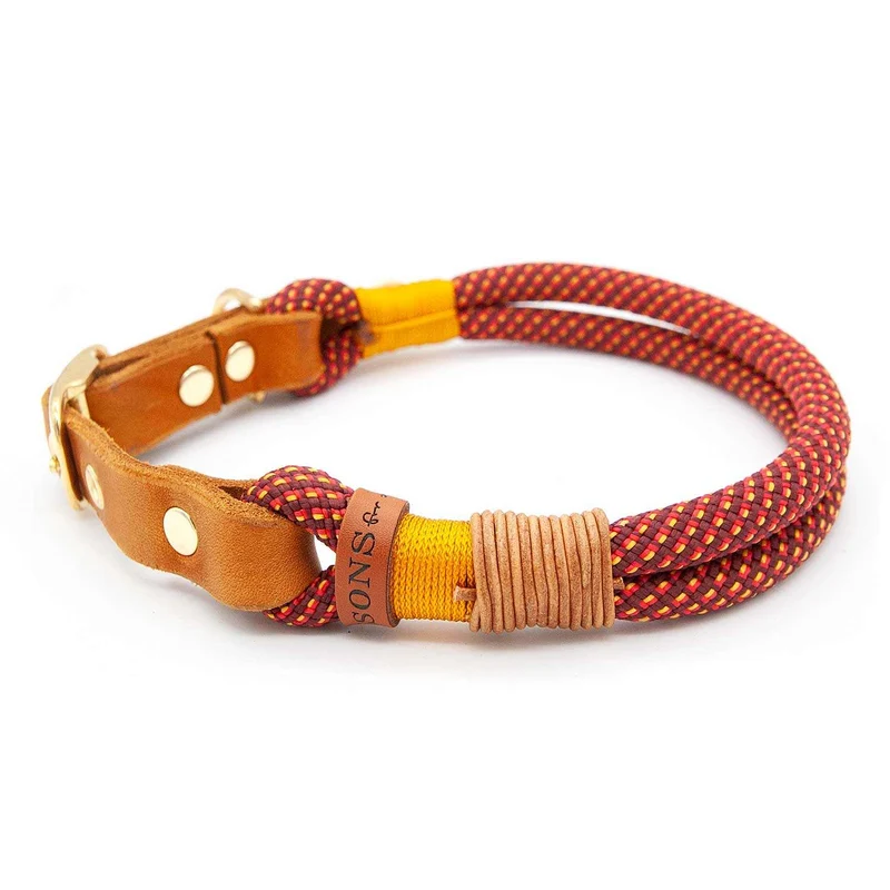 Hundehalsband Tau mit Schnalle – 10mm