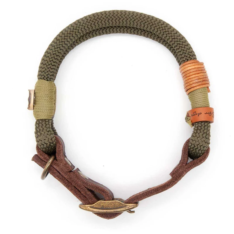 Hundehalsband Tau mit Schnalle – 10mm