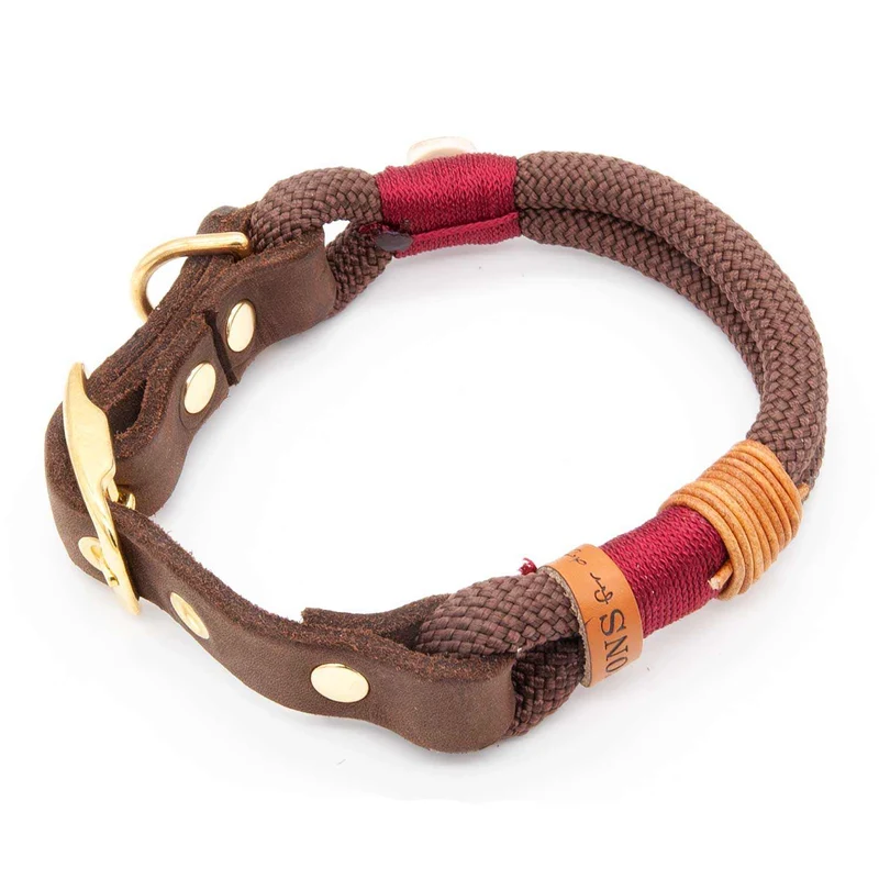 Hundehalsband Tau mit Schnalle – 10mm