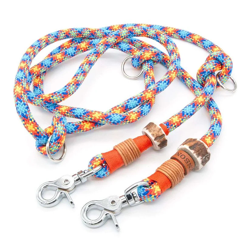 Hundeleine Tau – verstellbare Führleine - 10mm