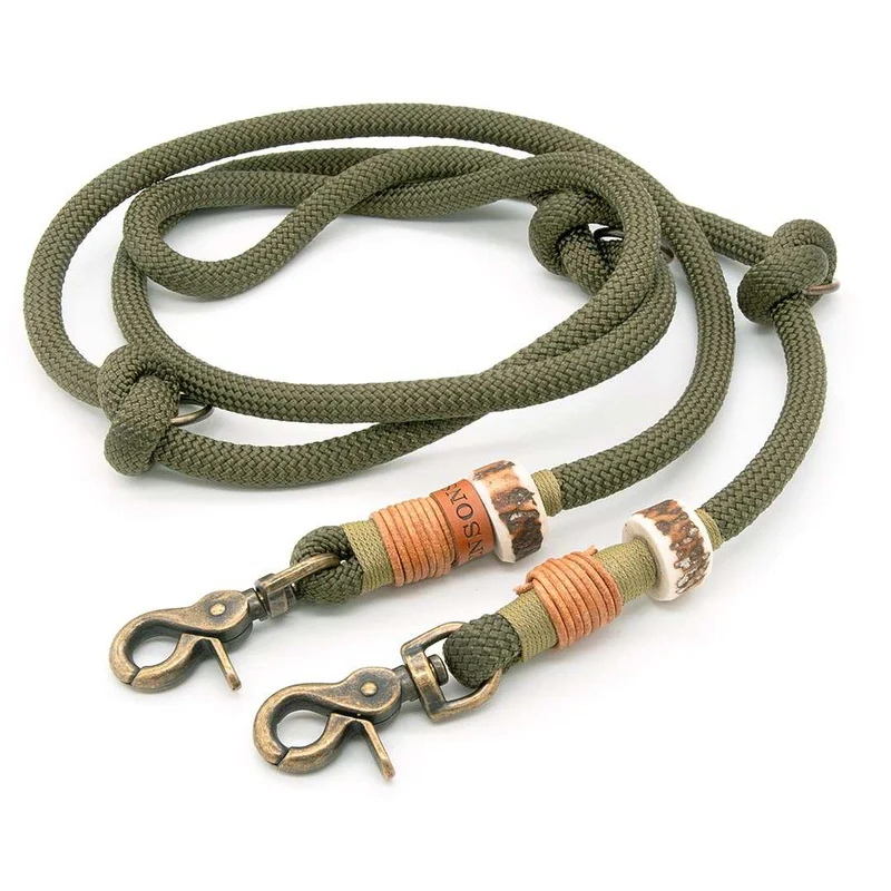Hundeleine Tau – verstellbare Führleine - 10mm