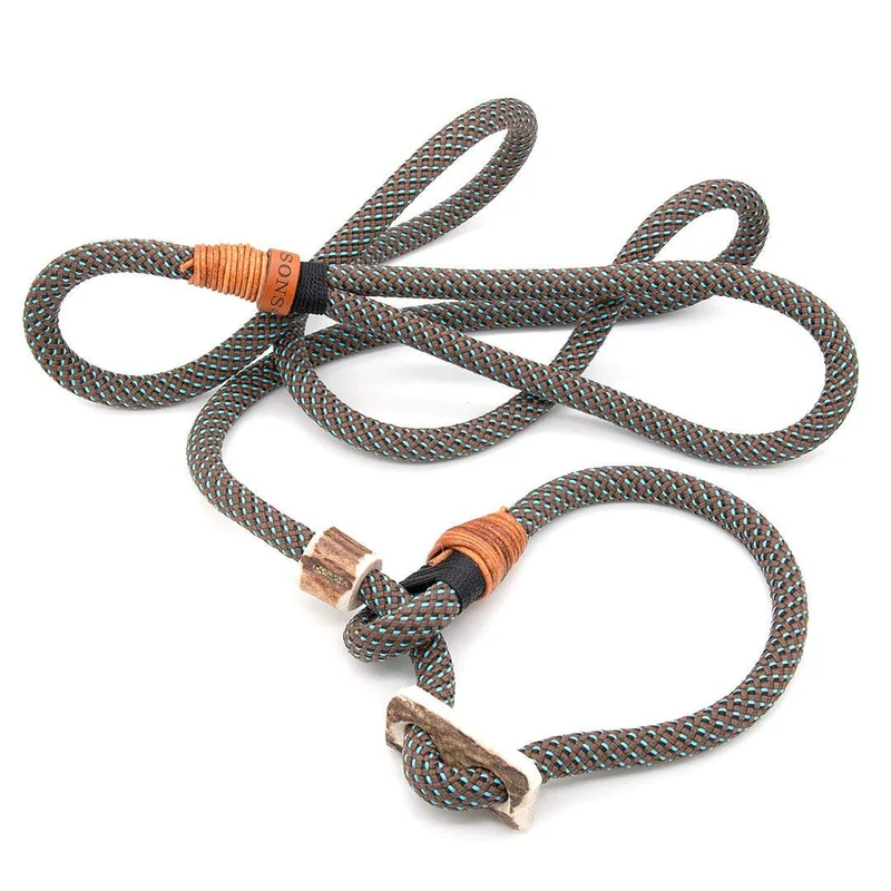 Retrieverleine 10mm Tau - Elegant-Style