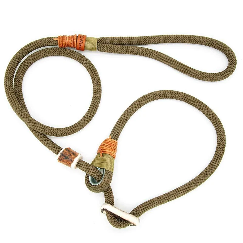 Retrieverleine 10mm Tau - Elegant-Style