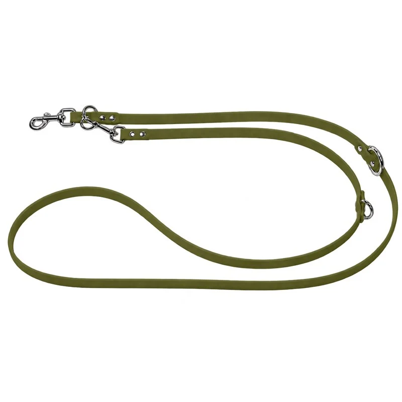 Bellepet Biothane Verlängerungsleine verstellbar – Chrom